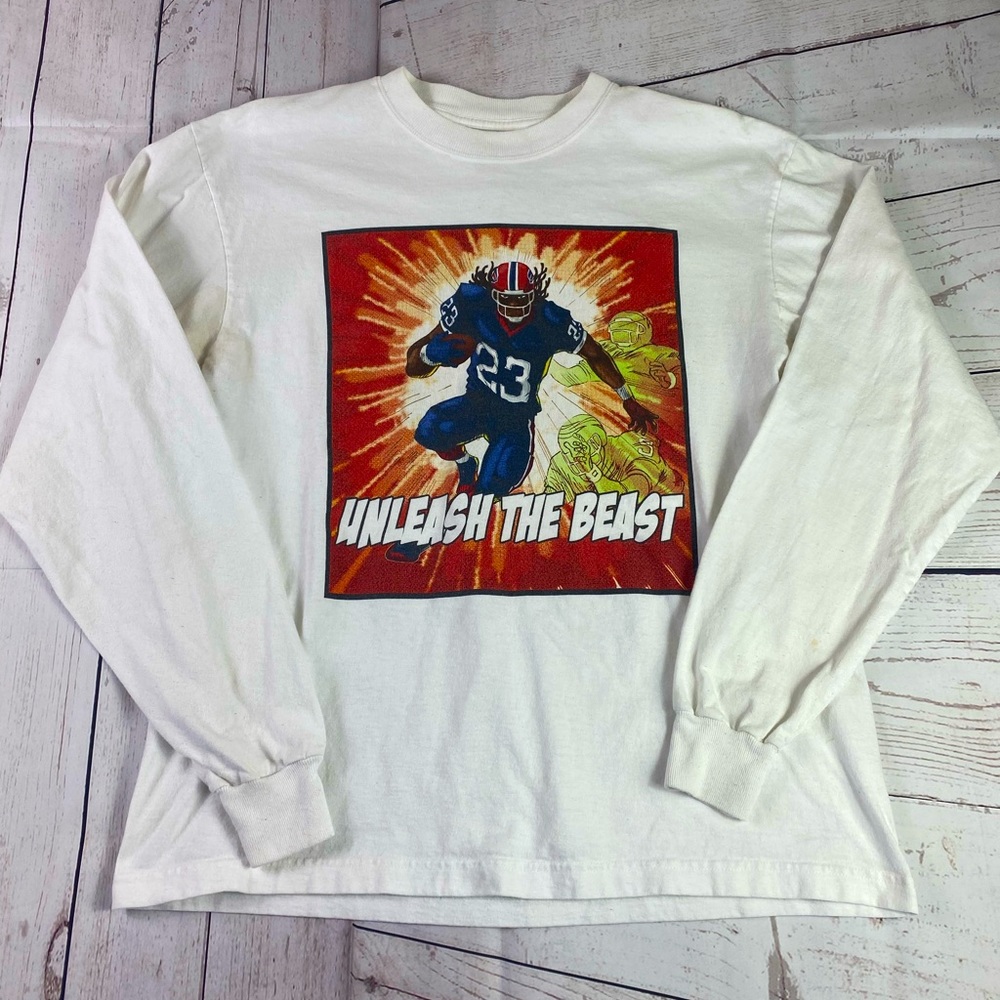 Marshawn Lynch Buffalo Bills Long Sleeve T Shirt